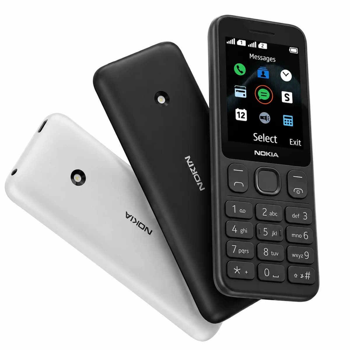 Nokia 125 Button Phone 2.4 Inch 1020mAh