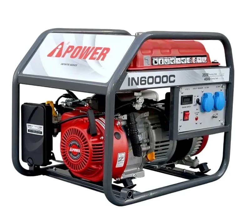 AiPower 3.3KW 4.0KVA Infinite Series Manual Start Generator Copper Coil IN6000C 2