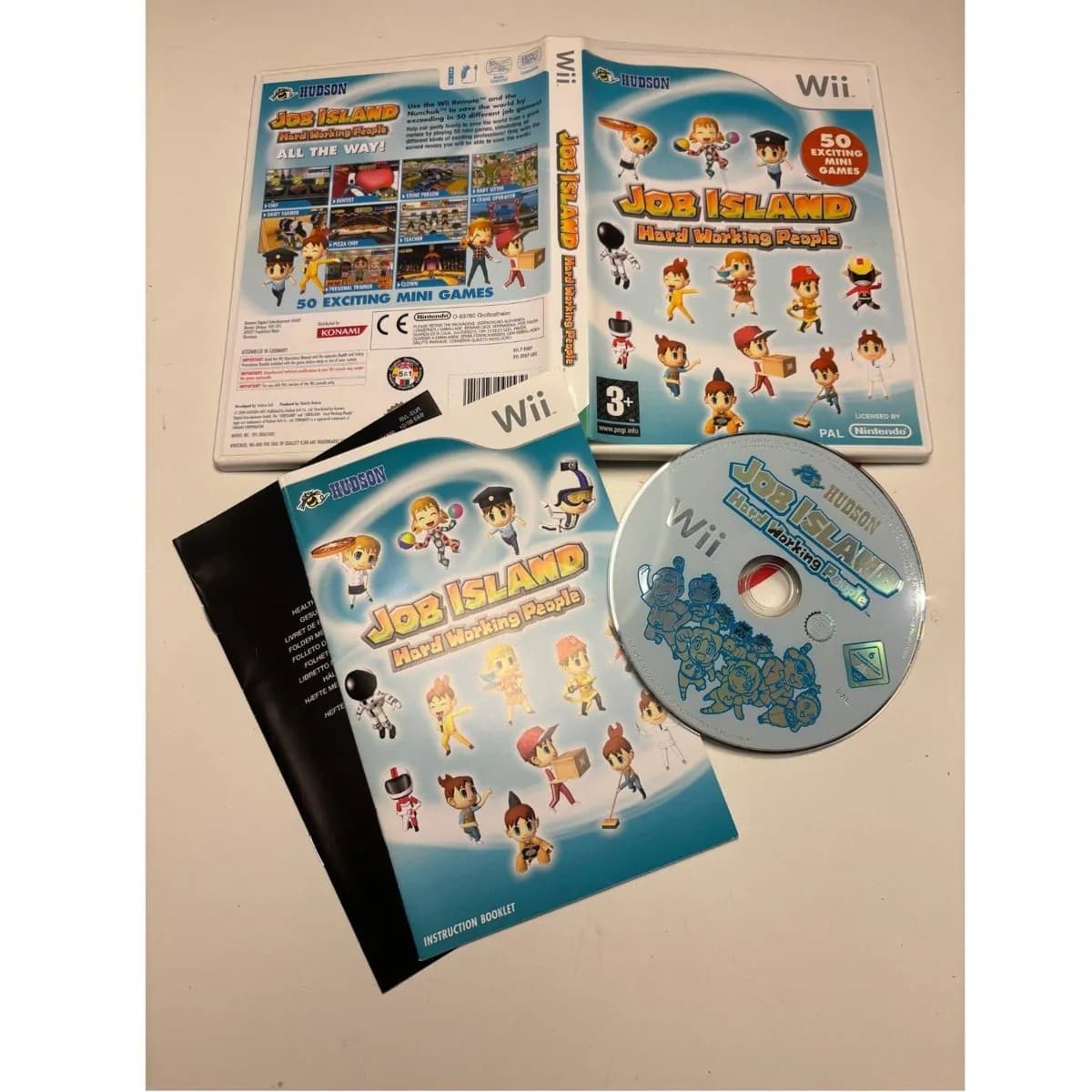 Job Island: Hard Working People – Nintendo Wii PAL 2