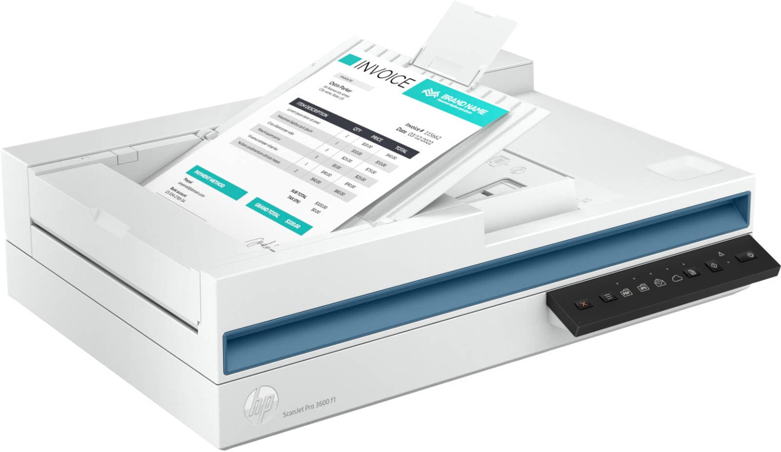 Hp Scanjet Pro 3600 F1 Scanner 2