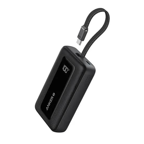 Anker Portable Charger  10000mAh 30w Power Bank Black 3