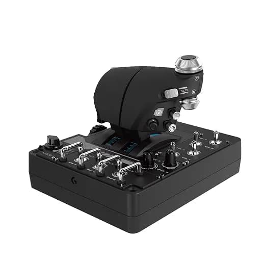 Logitech Throttle Stick Simulation - GX56 H.O.T.A.S. - Rgb Lightening 2