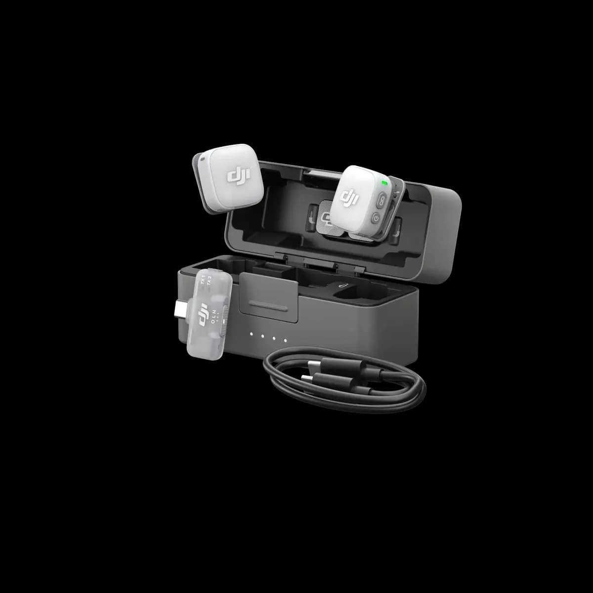 DJI Mic Mini 2 - 2TX + 1Mobile RX + Charging Case 3