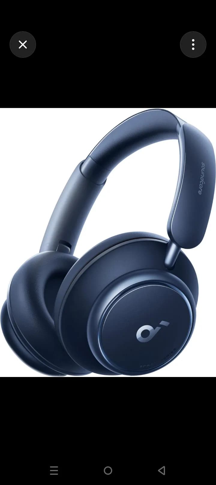 Soundcore Space Q45 Wireless ANC Headphones – Blue 4