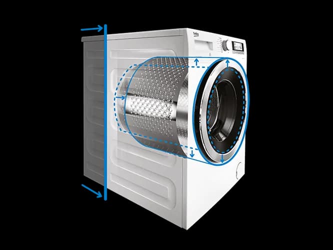 Beko WY124854MW 12kg Front Load Washing Machine 3