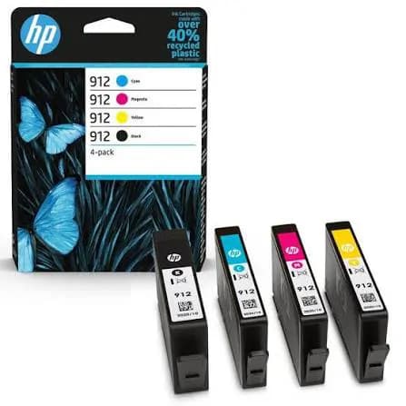 HP 912 4 Pack Ink Cartridges for OfficeJet Pro 2