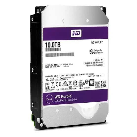 Western Digital Purple 10TB Surveillance HDD 3