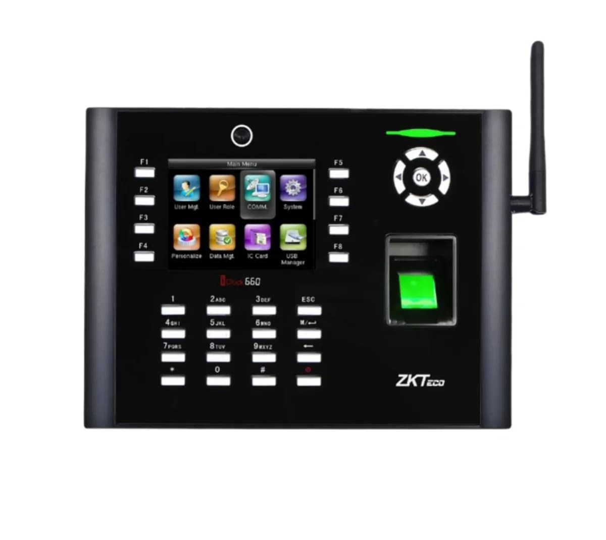 ZKTeco iClock660 8K User Camera Fingerprint Time Attendance & Access Control 4