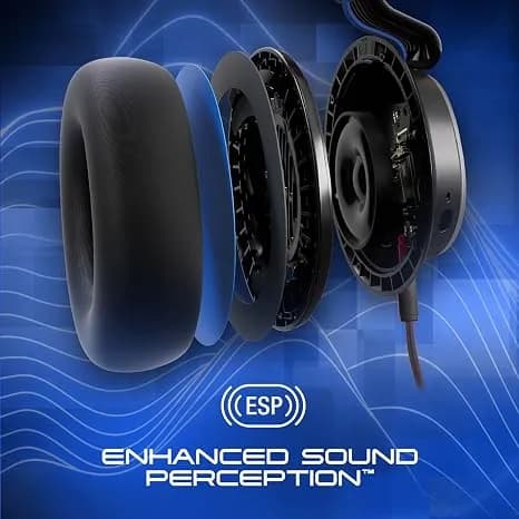 Skullcandy SLYR Pro Multi-Platform Over-Ear Wired Gaming Headset, Enhanced Sound Perception, 4