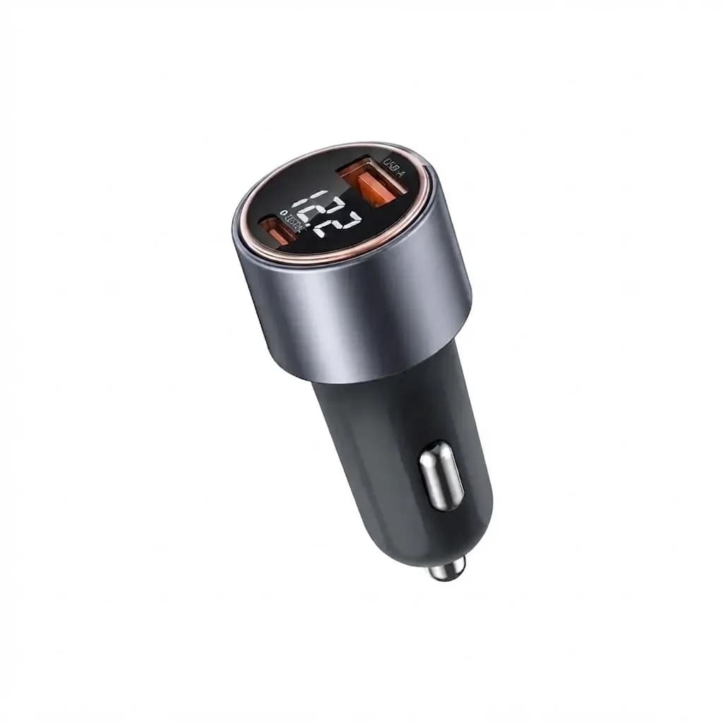 Car Charger 75W Dual port A+C, QC-17P 2