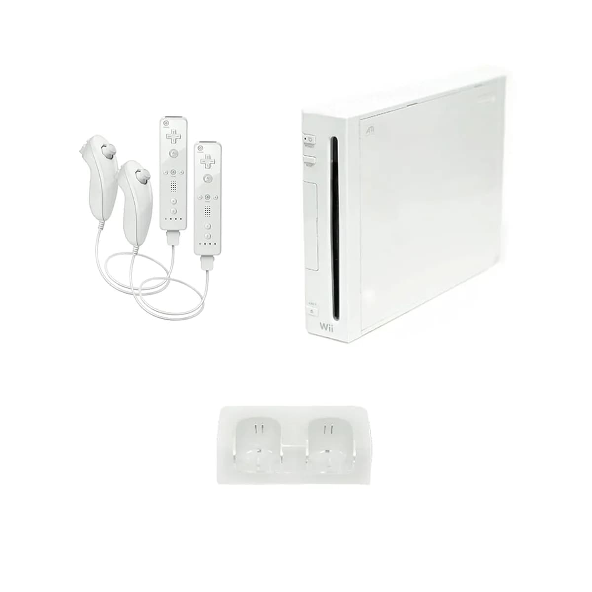 Nintendo A set of Nintendo Wii Console 7
