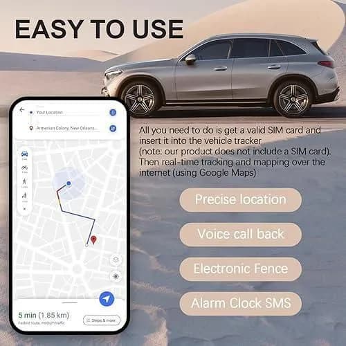 Portable Mini GPS Tracker Real-Time Location Anti-Lost Device 4