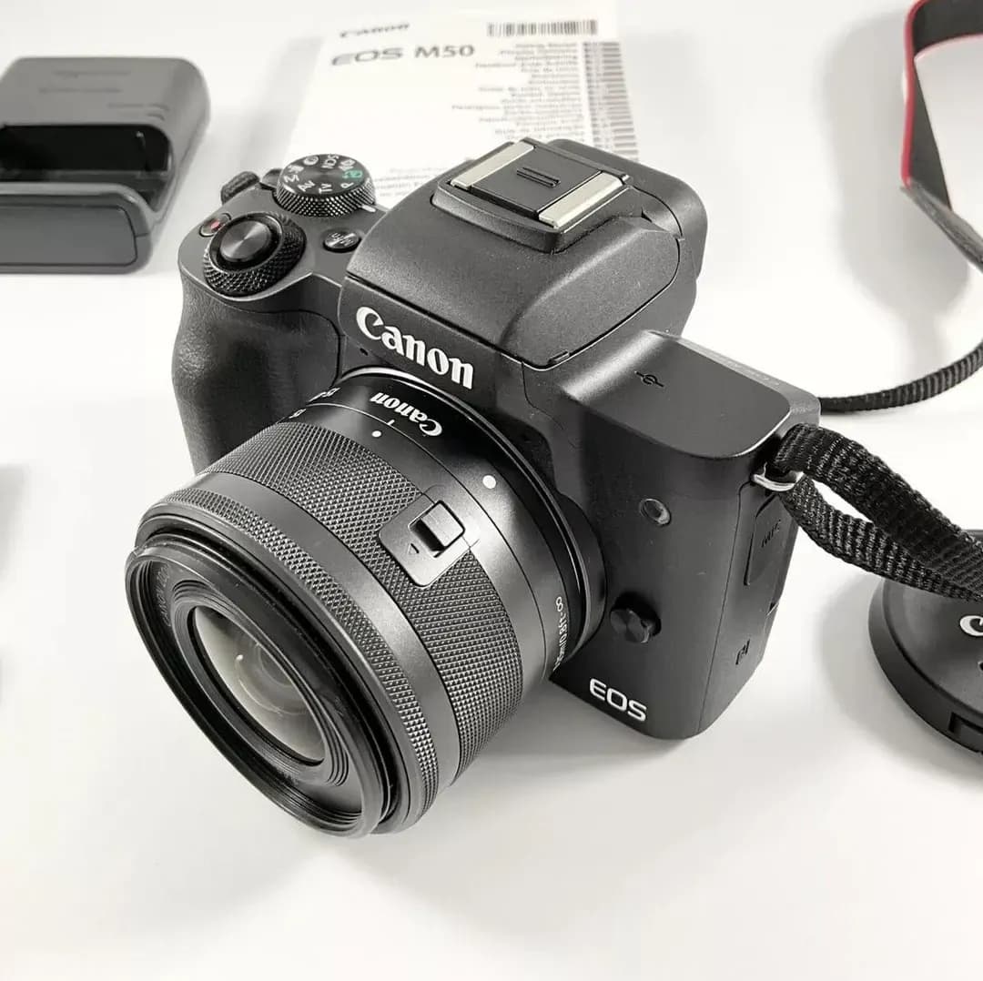Canon EOS M50 Mirrorless Vlogging Camera with EF-M 15-45mm Lens 4