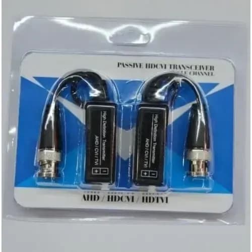 Tvi/cvi/ahd Pive Twisted Pair Video Balun Bnc Male - 5 Pairs
