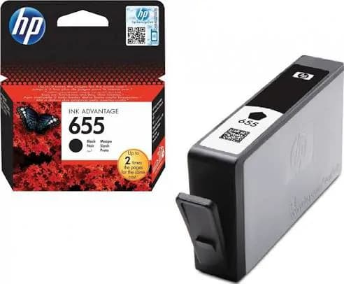 HP 655 Ink Advantage Cartridges Black and Colours 4 Pack 6
