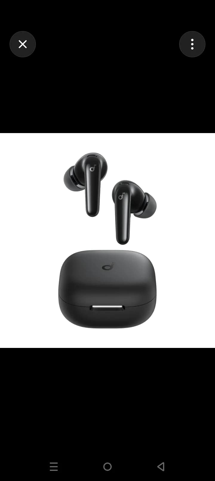 Soundcore R60i NC Wireless Earbuds with ANC - Black 3