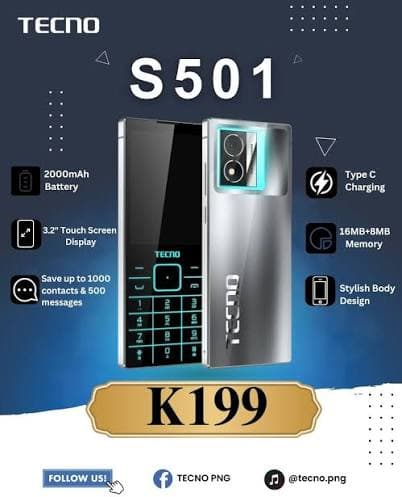 TECNO S501 Series Keypad Mobile Phone 3