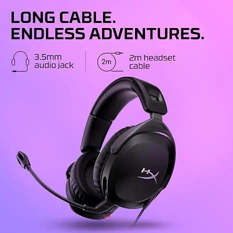 HyperX Cloud Stinger 2 – Gaming Headset, DTS Headphone 5