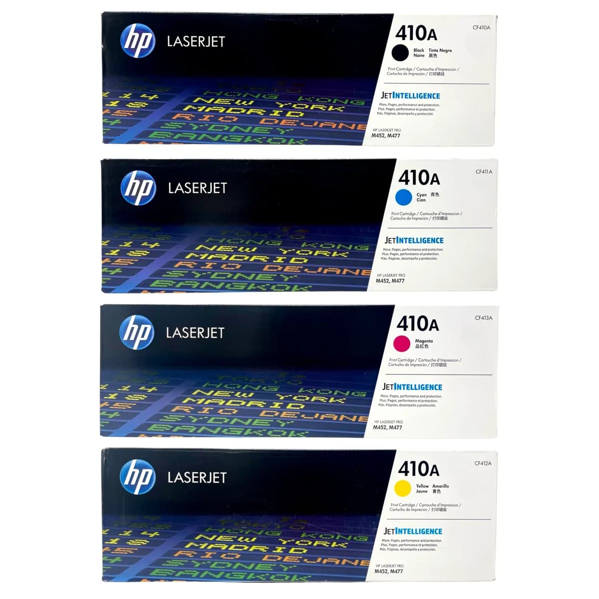 Compatible HP 410A Toner Cartridges Value Pack 3