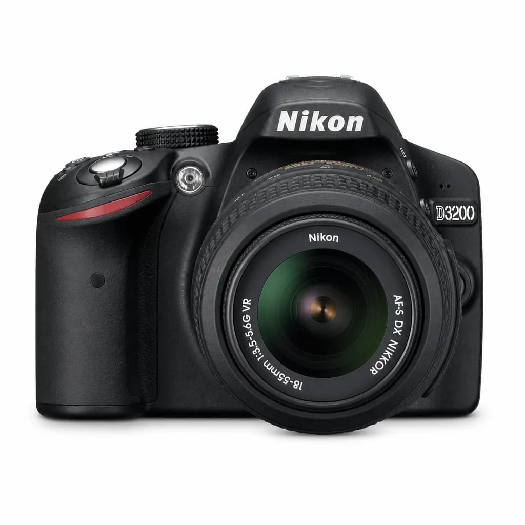 Nikon D3200 DSLR Camera with 18-55mm Kit Lens