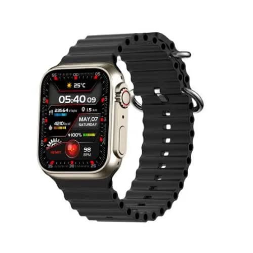 Z59 Ultra Series 8 Waterproof Smartwatch - Nfc 2.02 Display - Bt Call - Diy Dial - Black 4