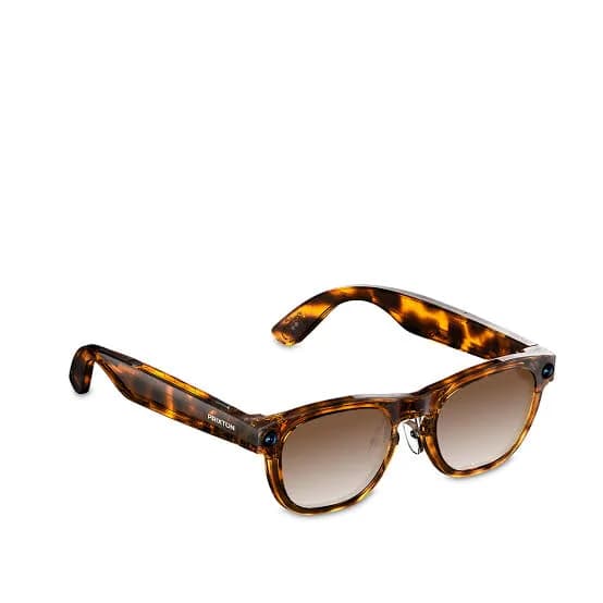 V6s tortoiseshell smart glasses 2