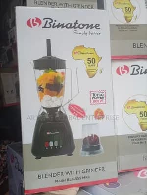 Binatone Unbreakable Jug Blender And Grinder Blg 555 Mk3 1.5L 3