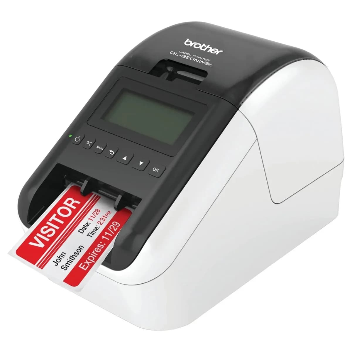 Brother Professional Direct Thermal Wireless Color Label Printer - Ql-820nwb 3