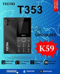 TECNO T353 High-Efficiency digital button phone 4