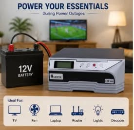 LENTO 1415VA 12V Inverter for Home Office Power Backup 5