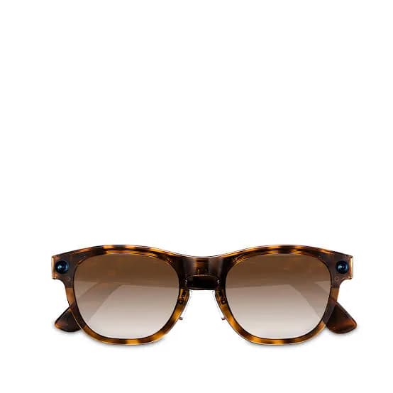 V6s tortoiseshell smart glasses 3