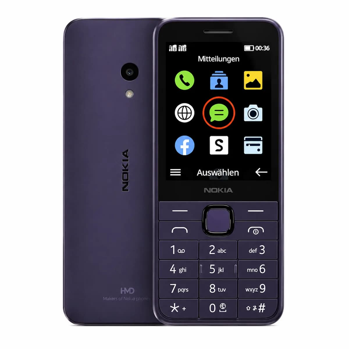 Nokia 235 Button Phone 2.8 Inch 1450mAh 3