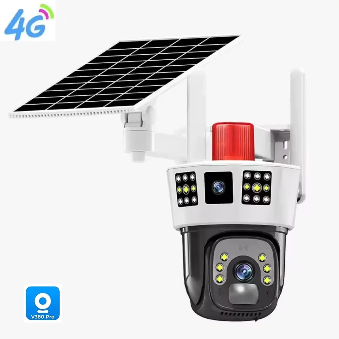 Intelligent V380 Dual Lens 4g Solar Camera 2