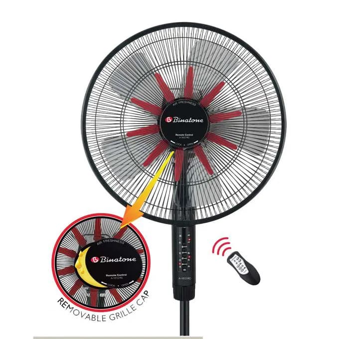 Binatone 16-inch Standing Fan With Remote Control - a-1612rc 2