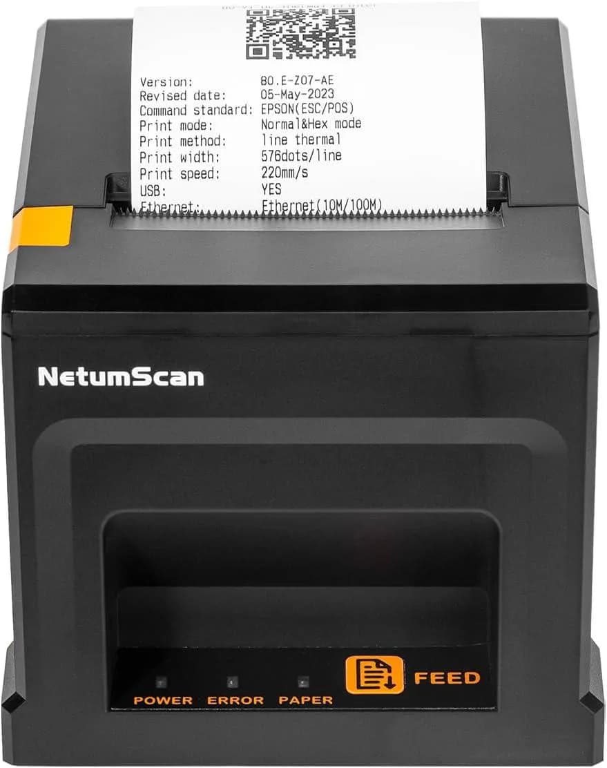 Netum NT-8360 80mm Thermal POS Printer with Auto Cutter 4