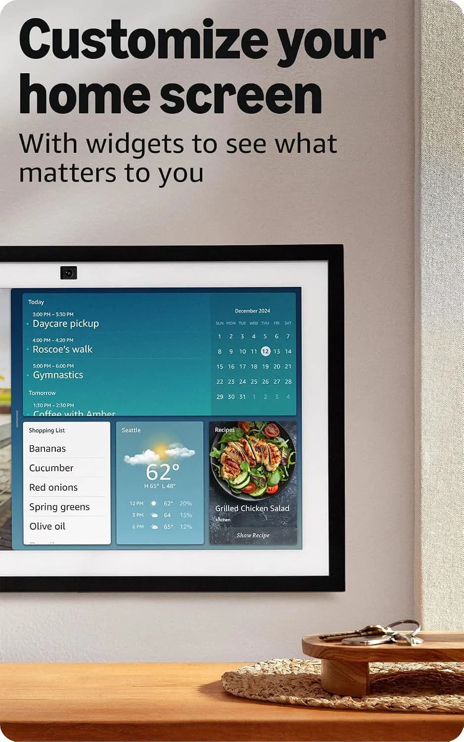 Amazon Echo Show 15 Full HD 15.6 Inch Smart Display 6