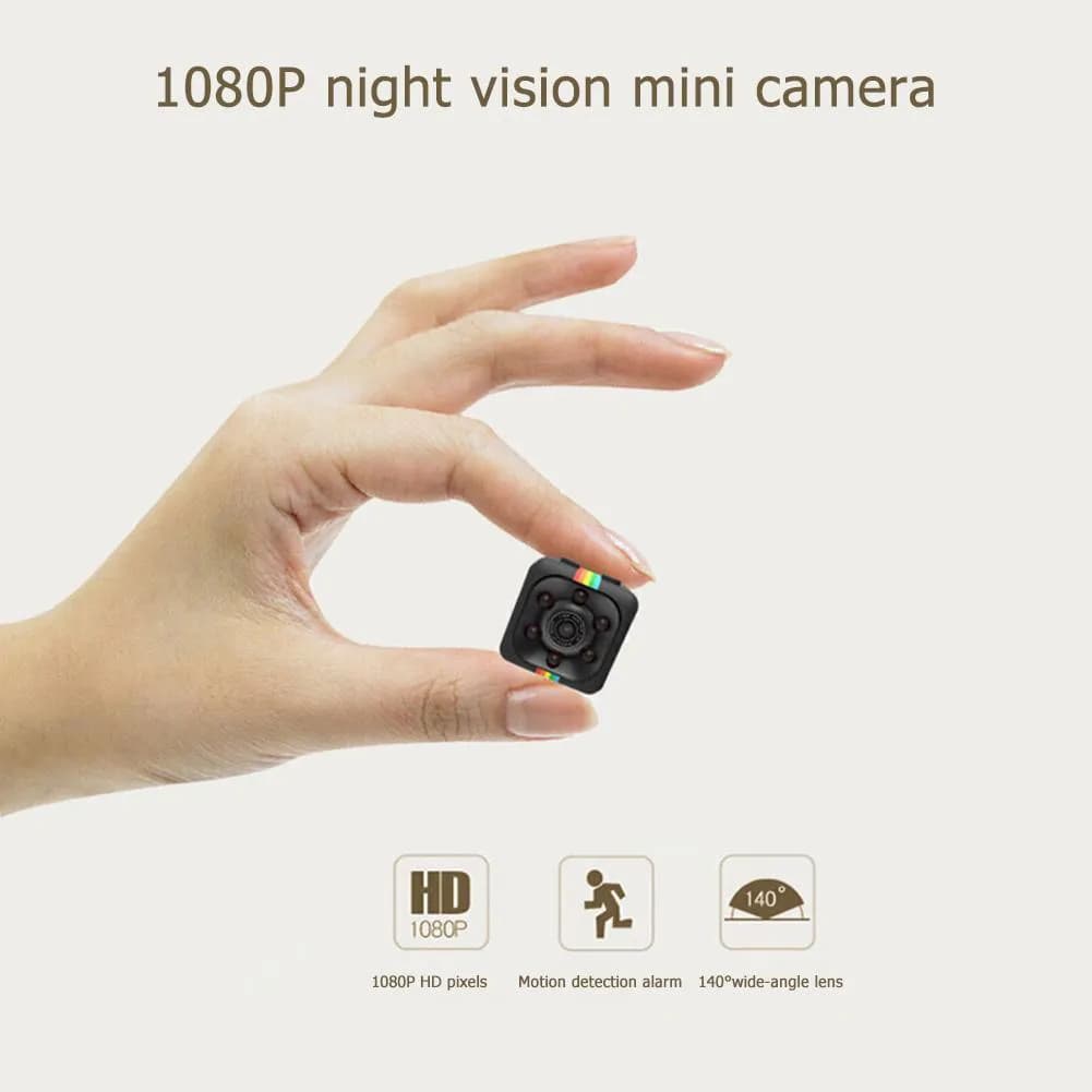 ABS 1080P Mini HD Spy Camera & Video Recorder 2