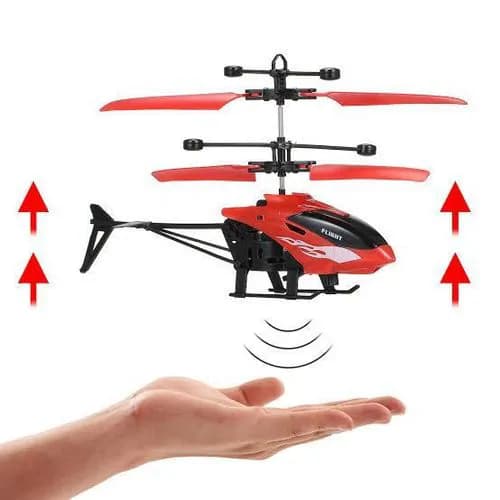 Flying Drone Aircraft Toy RC Mini Induction Toy Helicopter for Kids 4