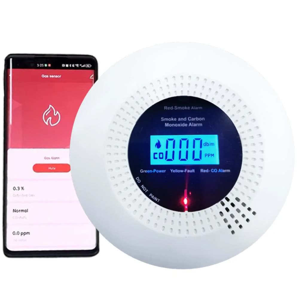 Tuya Smart Carbon Monoxide & Smoke Detector 3