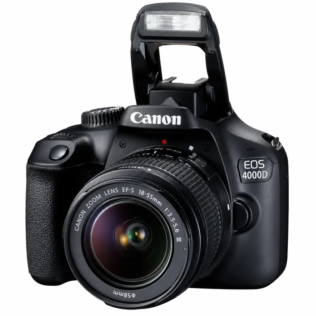 Canon EOS 4000D DSLR Camera with 18-55mm Lens
