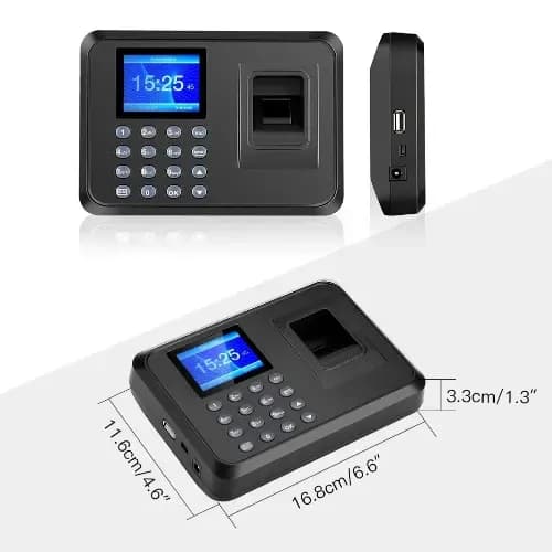ZKTeco A6 Biometric Time Attendance Recording Machine 3