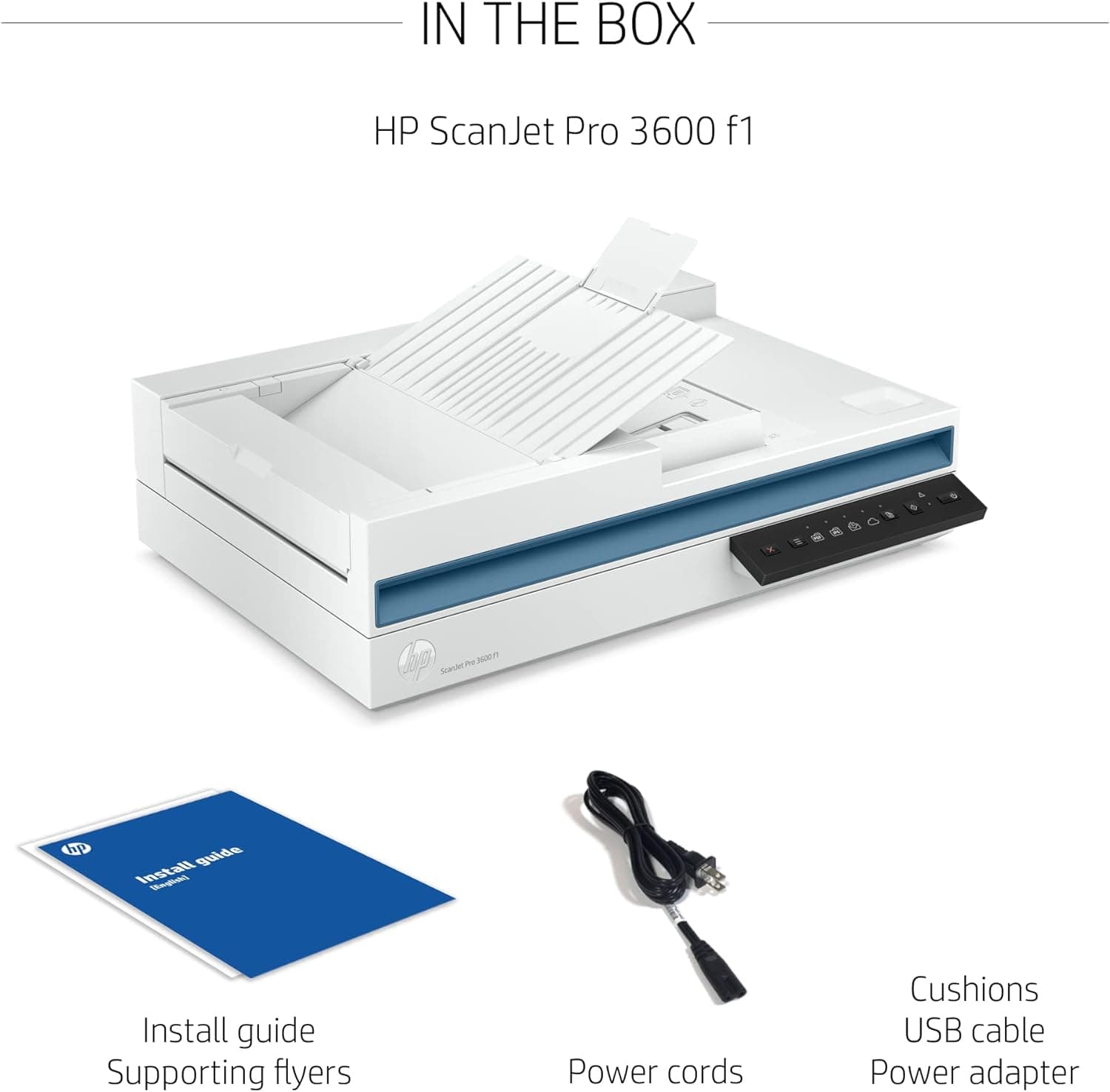 Hp Scanjet Pro 3600 F1 Scanner 3