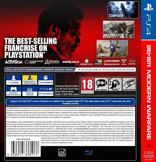 Activision Call of Duty Modern Warfare III for PS4 3