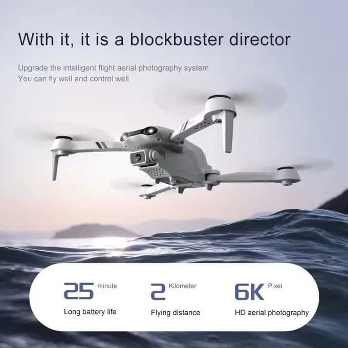 F10 WiFi 4K HD 1000m 25mins Video Camera Drone 5G RC Quadcopter 3