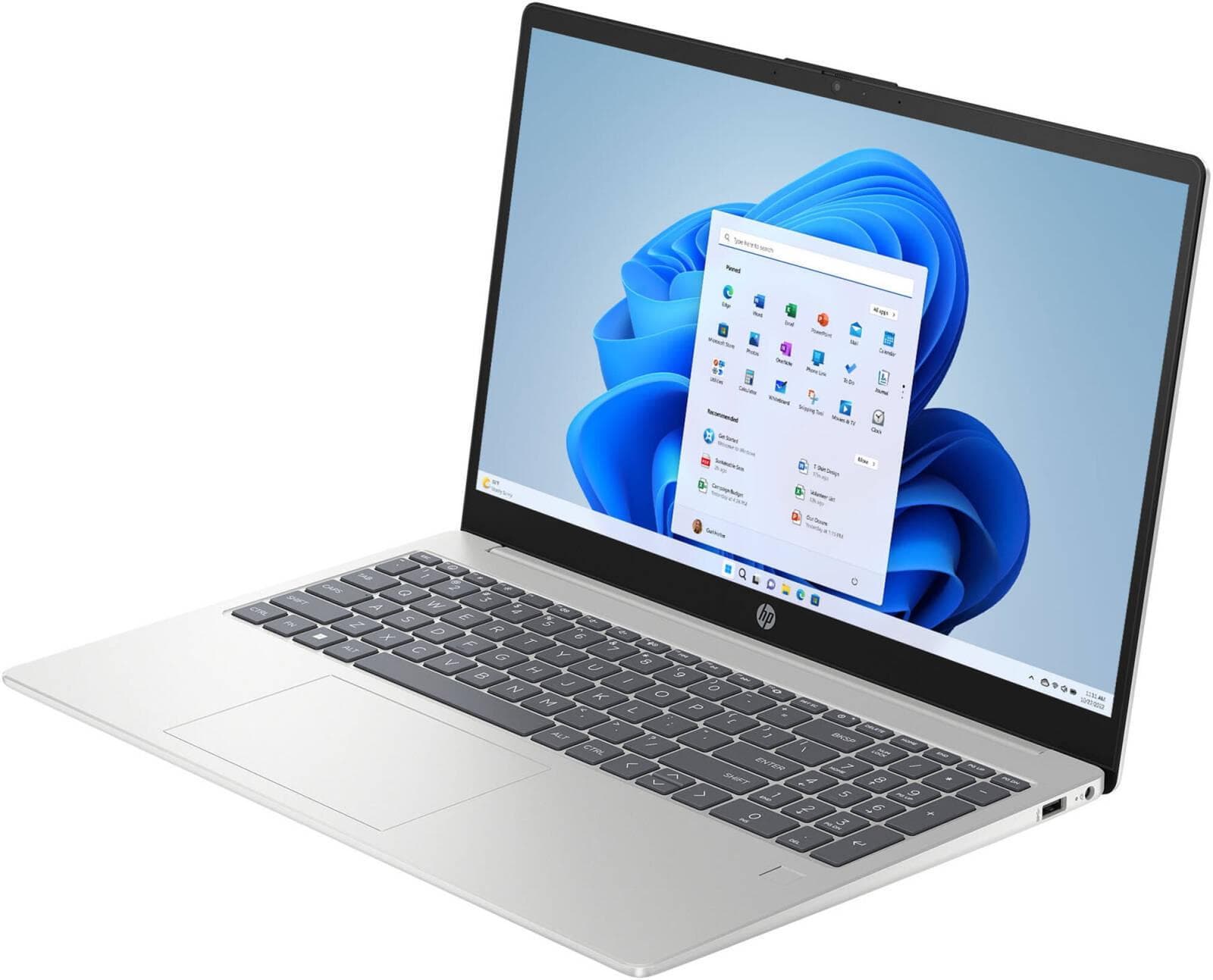 HP 15-fd0133 Notebook PC 8GB DDR4 256GB PCIe 15.6 inch HD Windows 11 3