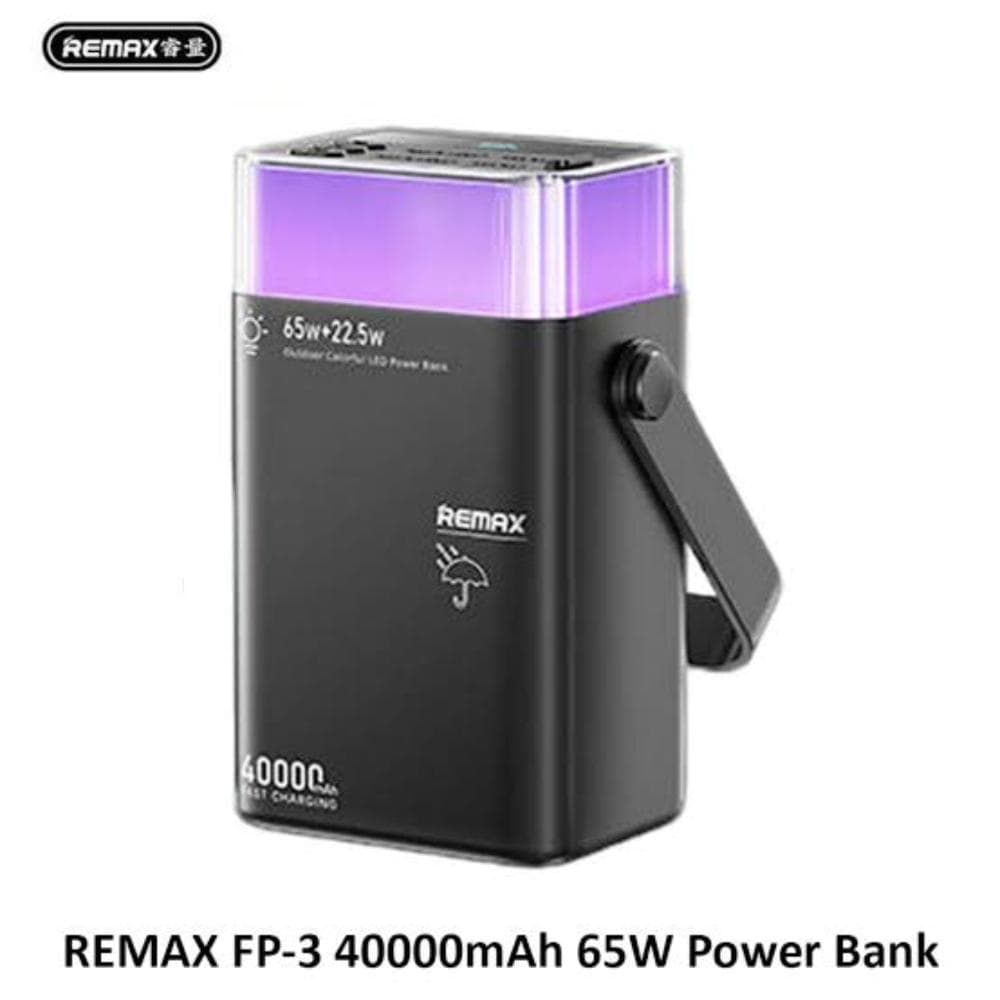 Remax Fp-3 40000mAh 65w Fast charging Powerbank 4