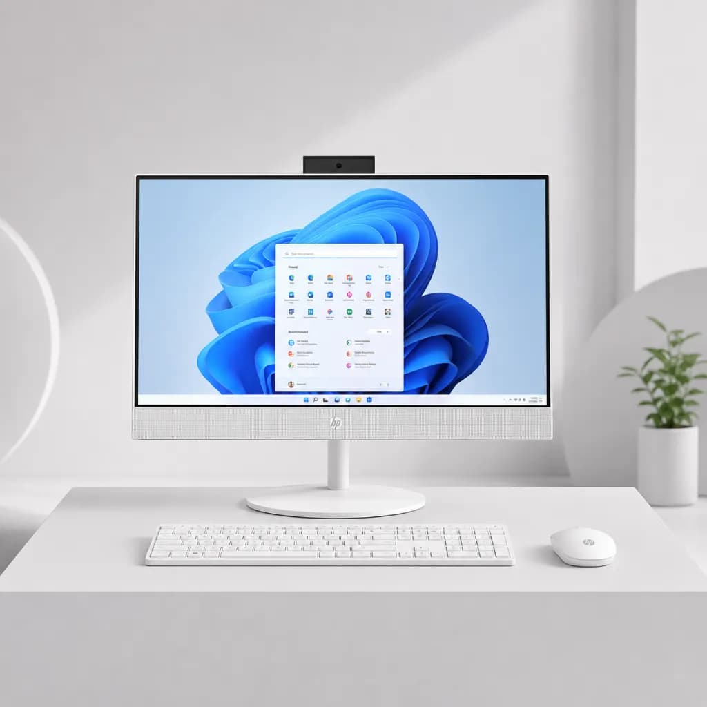 HP 24-cr1044nh All-in-One PC 24" FHD Touch Intel Ultra 5
