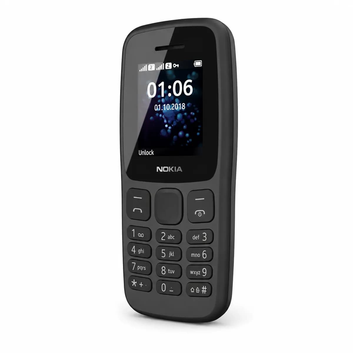 Nokia 106 Button Phone 1.8 inch 800mAh 3