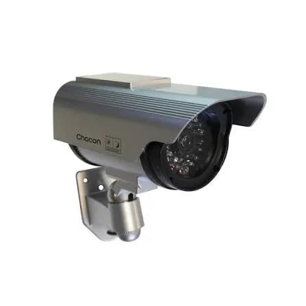 Solar Powered Dummy Camera with Flashing Led