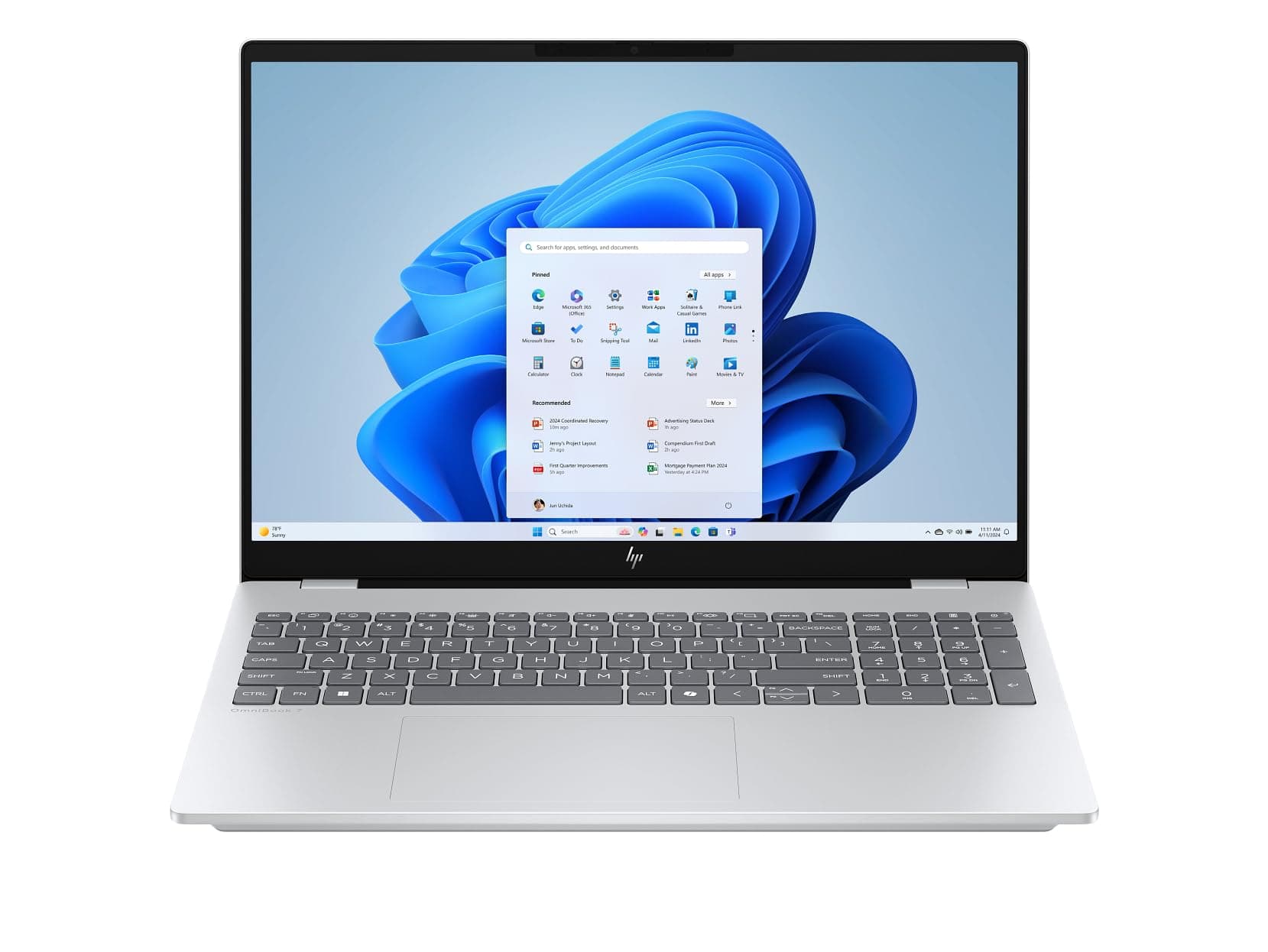 HP OmniBook 7 16-AZ0595 32GB LPDDR5 1TB PCIe 16 inch Windows 11 Home